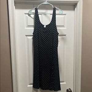 Old Navy Black Polka Dot Dress